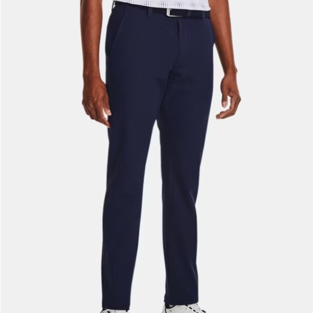 Under Armour • Drive Taper Iso-Chill Golf Pants • Navy Men’s 34x32 NWT ⛳️✨